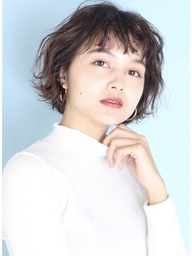 ローゼル(roselle) ユル巻きミニボブ