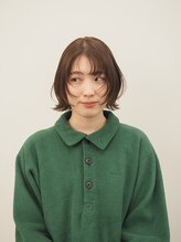 コモン(common) 顔まわりレイヤーぷつんとボブ