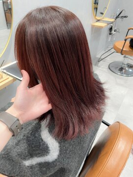 リーシュ イロン(Re:sh iron) 髪質改善トリートメント/レッドブラウンカラー/艶髪