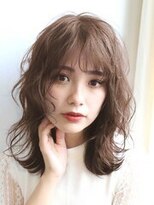 ミリ 北千住(millit) 愛されウェーブ/プラチナベージュ