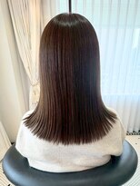 リリー(Rilie)&nbsp;ブリーチなしダブルカラー/透明感ナチュラルブラウン/ミディアム