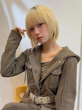 コレット 大宮(collet) ブロンド/レイヤーボブ