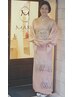 【成人式】着付け（振袖）+ヘアセット￥17000