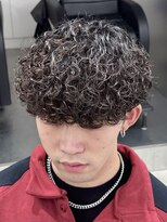 フィフス 大分(fifth) 大分メンズ重めマッシュプードルパーマ波巻きスパイラルパーマ