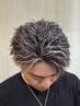 メンズカット+ホワイトメッシュ（江戸川区メンズカット/ホワイトメッシュ）