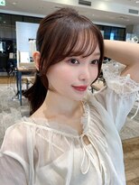 ラルユー 金山(LallYou)&nbsp;シャギーレイヤー韓国ワンホンヘアシースルーぱっつん前髪