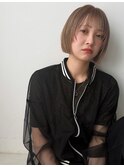 顎ラインボブ　ミニボブ