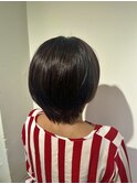 艶感大人マッシュ/髪質改善/透明感カラー/小顔カット/30代/40代