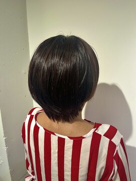 ヘアーポケット 恵比寿(hair pocket) 艶感大人マッシュ/髪質改善/透明感カラー/小顔カット/30代/40代