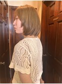 ツヤツヤベージュカラー☆担当川合