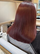 美容室 プラセル(Plaser)&nbsp;暖色の秋！チェリーレッド
