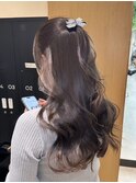 オリーブグレージュ グレージュ 赤み消しカラー10代20代30代