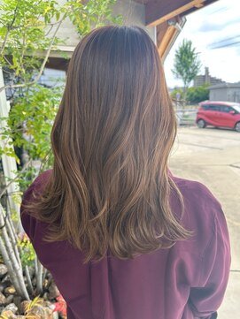 美容室 ビ フェスカ(B FESCA) レイヤーカット/寒色ベージュ/30代/40代/50代