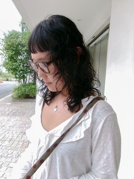 チクロヘアー(Ticro hair) @nkkn15 nuance perm