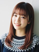 コトナ 越谷店 くせ毛の悩み解決◎ミディアムレイヤー/越谷/20代30代/縮毛矯正