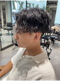 【櫻田】縦落ちスパイラルパーマ　メンズパーマ　静岡メンズ
