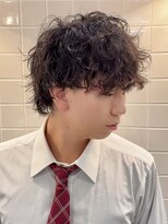 ゼロスバーバー(0's BARBER SHOP)&nbsp;シャドウパーマ/ツイストスパイラル/メンズパーマ/ビジネス