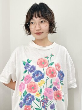 エンドリンク(endlink) ショートヘアミルクティーベージュグレージュハンサムショート