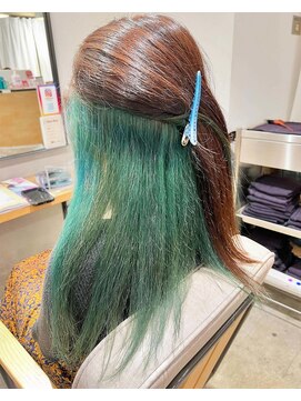 ラピスタ 池袋(Lapista) 韓国ヘアレイヤーカットダブルハイライトカラー【Lapista池袋】