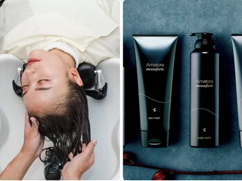 グリンプス 大濠店(Glimpse)の写真/年齢髪にハリと潤いを。厳選成分の「エイジングケアスパ」で、頭皮から美しい髪を育てる【ヘッドスパ大濠】