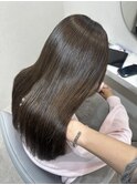 津市ロングレイヤーカットハッシュカット透明感カラー重めロング