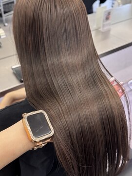 ニュイ 木更津(nuit) 着物ヘア/大人ガーリー/ダークアッシュ/似合わせカット/木更津