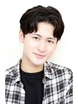 ソレイユ(Soleil) 30代40代50代ビジネスマン向け清潔感センターパートくせ毛