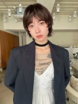 フィルムス 横浜(FILMS) ショートボブ/ダークパープル/シースルー/30代40代50代