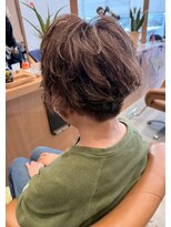 アクセスムーン 上水戸店(Access Moon)&nbsp;ピンクベージュ/アンブレラカラー/クールショート/前髪/上水戸