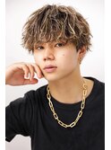 ハイライト ラウンドマッシュ 鹿児島メンズ