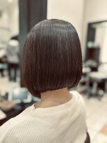 女髪の時間 肩につかないキレイ目ボブ