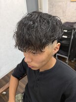 ヘアースペースブルーム プリュス 石橋店(HAIR SPACE BLOOM plus) 石橋阪大前/メンズカット/スペインカール/波巻きパーマ/フェード