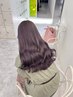ブリーチありダブルカラー+炭酸泉Spa【¥12100】(インナーカラーもOK)
