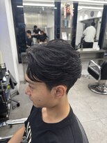 グルーマーズトウキョウ(GROOMER/S TOKYO)&nbsp;ラフカール/men's/メンズ/刈り上げセンターパート/神保町