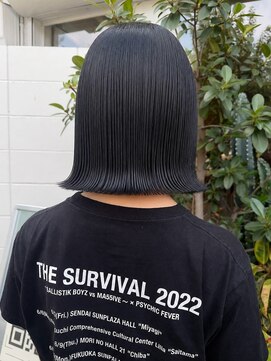 ユキ 八事(yukii) 【髪質改善】上品艶ストレートボブで小顔見せ