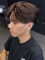 リット 甲南店(Lit.)&nbsp;ニュアンスパーマ フェザーパーマ 韓国風 センターパート