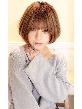 レウナ 外苑前(Reuna) ３０代・４０代に人気ひし形ボブスタイル、ショートスタイル