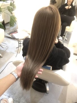 インプルーヴ アートスタイルヘアー(imProve Art style hair) 大人気☆ハイライトカラー&エクステ&髪質改善トリートメント