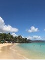 髪質改善ヘアエステ ブリスク(Brisk)&nbsp;何度行っても楽しいHawaii～♪　#縮毛矯正#トリートメント