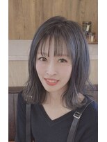 アンジュ 佐賀みやき店(Ange)&nbsp;アッシュ／ハイライトカラー