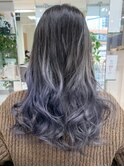 春ラベンダーグラデーション