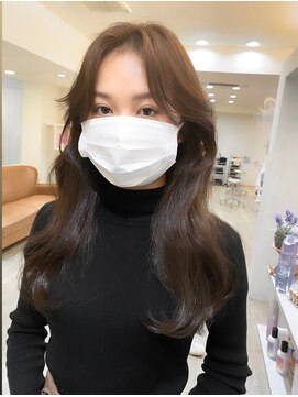 ジーナ 名駅(XENA.) 《xena》くびれる女神レイヤーカット◎色気韓国ヘア