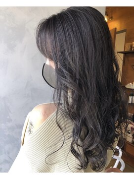 海 空 太陽 アッシュ系カラー