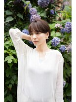 マグノリア オモテサンドウ(MAGNOLiA Omotesando)&nbsp;マロンベージュで柔らかニュアンスマッシュショート・・担当KAYO