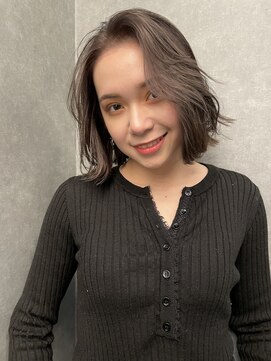 ノラキチジョウジ(NORA KICHIJOJI) #切りっぱなしボブ#カーテンバング#フェイスフレーミング#２０代