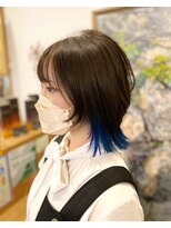 アートアンドヘアーデザイン ダイアリー(Art Hair design Diary) 【Diary】 ウルフカット×インナーカラー