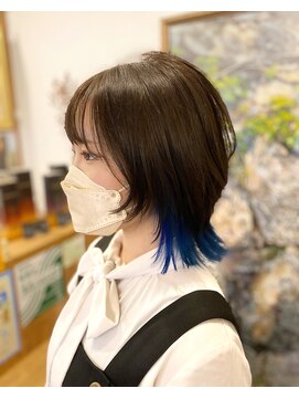 アートアンドヘアーデザイン ダイアリー(Art Hair design Diary) 【Diary】 ウルフカット×インナーカラー