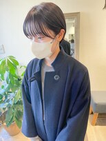 メルト 吉祥寺(melt)&nbsp;高塚/大人可愛い丸みショート小顔ラベンダーベージュ20代30代