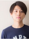 アッシュオリーブ小顔補正立体カットのラウンドマッシュR草加