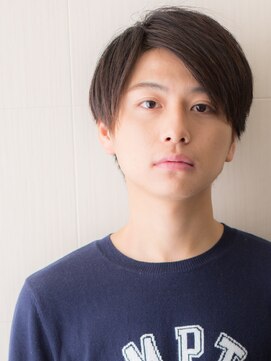 メンズヘア ビーセカンド 草加店(MENS HAIR B-2) アッシュオリーブ小顔補正立体カットのラウンドマッシュR草加